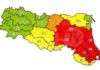Romagna. Lunedì ancora allerta rossa per criticità idraulica e gialla per criticità idrogeologica