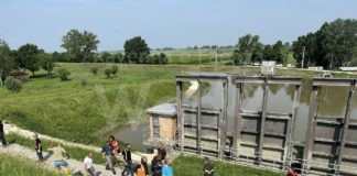 Conselice: una stazione di pompaggio suppletiva per scaricare le acque del Canale Destra Reno nel Santerno