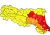 Ancora allerta rossa per criticità idraulica sulla Romagna. Temporali in arrivo