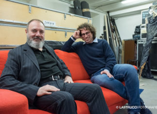 ScrittuRa a Faenza con Carlo Lucarelli, Antonella Lattanzi e Matteo Cavezzali