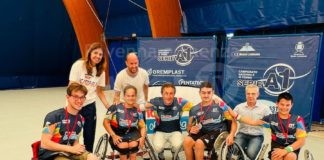 Tennis in carrozzina protagonista all’Oremplast Tennis Arena con lo Junior Wheelchair Kinder
