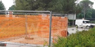 Faenza: cedimento dell’asfalto in via Firenze. Strada chiusa