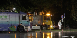 Un tratto della circonvallazione chiusa. Si lavora in via Lapi per ridurre l’emergenza