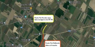 Cedimento dell’argine: chiuso un tratto di via Fabbrerie