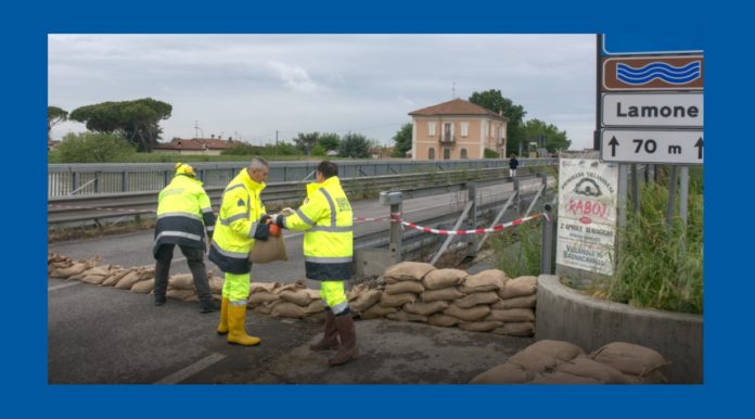 alluvione Lamone Mezzano