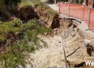 L’argine del Lamone sarà quasi interamente da ricostruire