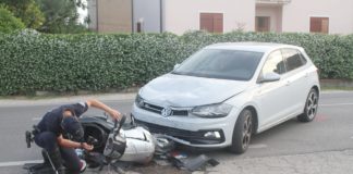 San Potito: scontro frontale tra un’auto e uno scooter. Feriti gravemente due ragazzi