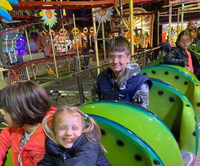 bimbi ucraini al luna park 1