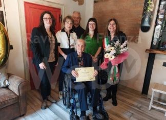 Festeggiati a Boncellino a 100 anni di Letra Minguzzi