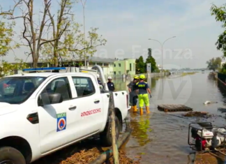Conselice: inizia a calare l’acqua, primi segnali di miglioramento in città