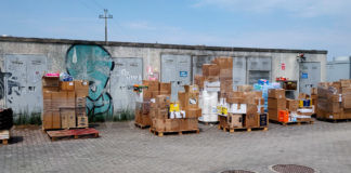 Conselice: procede speditamente il ritiro delle acque dal centro