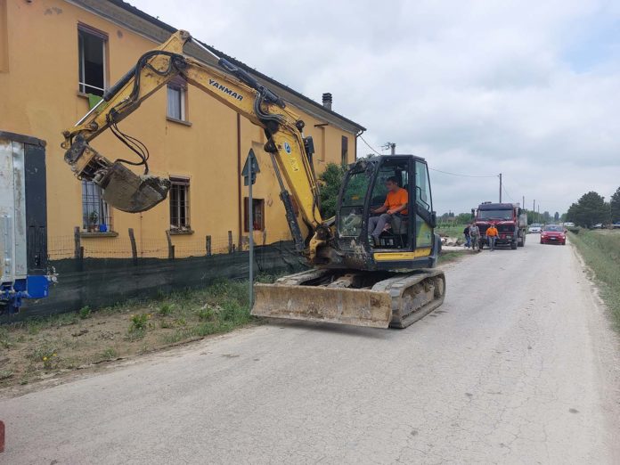 lavori via Boncellino - 1