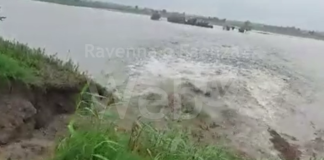 Urgente: rottura dell’argine del Sillaro al confine con il territorio di Conselice!