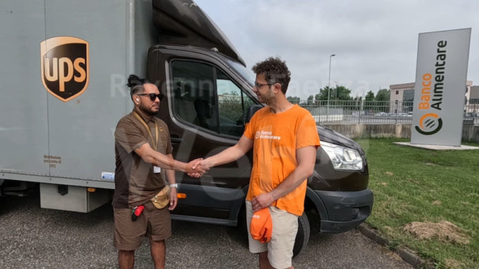 02_UPS insieme a Banco Alimentare per l'Emilia Romagna