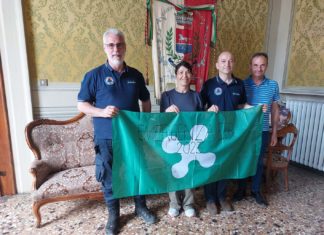 Bagnacavallo: Il ringraziamento della sindaca e della comunità alla Protezione civile lombarda