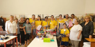 Pronte le prime borsine porta drenaggio e scaldacollo realizzate dalle Magliette gialle