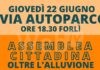 Forlì: assemblea cittadina oltre l’alluvione