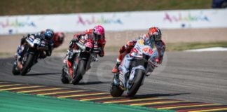 Team Gresini: in MotoGP entrambi i piloti nei primi dieci. In Moto2 gara incolore