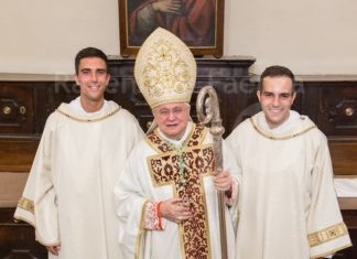 Don Matteo Babini e don Luca Ghirotti saranno ordinati presbiteri dal vescovo mons. Mario Toso