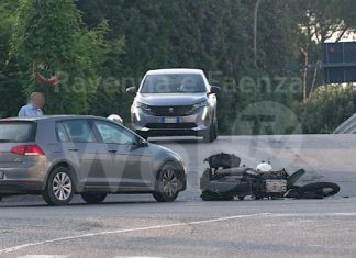 Incidente a Coccolia: motociclista in gravi condizioni trasportato al Bufalini