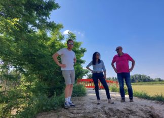 Messa in sicurezza del fiume Senio. Sopralluogo a Castel Bolognese