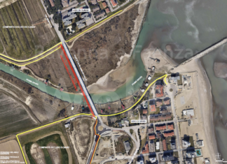 Nuova passerella ciclo pedonale per collegare Lido di Classe e Lido di Savio sul fiume Savio