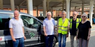 Auser Ravenna riceve due mezzi attrezzati per trasporto persone dalle Auser di Ferrara e Modena