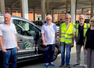 Auser Ravenna riceve due mezzi attrezzati per trasporto persone dalle Auser di Ferrara e Modena