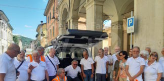 Comune di Modigliana, consegna chiavi mezzo Auser