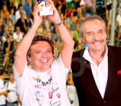 Chiambretti e Mario Baldassari