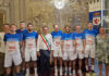 La squadra del Faenza Padel neopromossa in serie A ricevuta dall’amministrazione