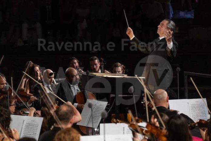 POMPEI (NA) 11/07/2023. Ravenna festival. LE VIE DELL’AMICIZIA, RICCARDO MUTI.Un ponte di fratellanza attraverso l'arte e la cultura. Visita a Pompei