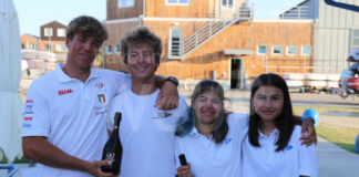 Gli atleti del Circolo Velico Ravennate protagonisti al Mondiale 49er ed RS Feva