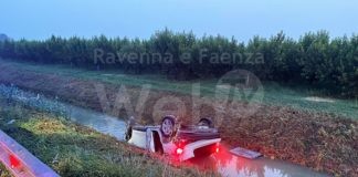 San Patrizio: grave incidente all’alba, 5 persone volano fuori strada.