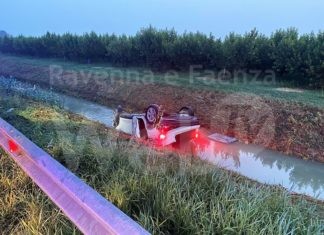 San Patrizio: grave incidente all’alba, 5 persone volano fuori strada.