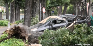 Maltempo: ancora danni a nel faentino. Vento sopra i 100 Km/h