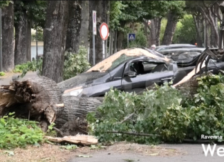 Maltempo: ancora danni a nel faentino. Vento sopra i 100 Km/h