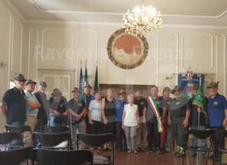 Dal gruppo Alpini di Pasian di Prato una donazione al gruppo Alpini “Sirio Baldi” di Brisighella