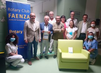 Donazione del Rotary Faenza alla Pediatria dell’ospedale manfredo