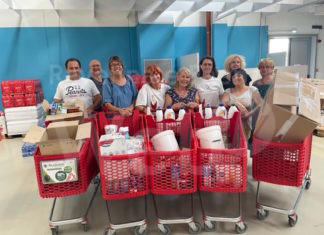 Cuore e Territorio aps: donazione alimenti per bambini a Associazione Linea Rosa