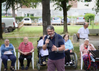 Asp Bassa Romagna: Gianni Parmiani ha portato il sorriso alla Cra Sassoli di Lugo