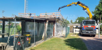 Villanova di Bagnacavallo: rifacimento delle coperture del campo sportivo e del circolo tennis
