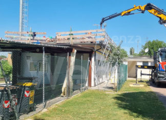 Villanova di Bagnacavallo: rifacimento delle coperture del campo sportivo e del circolo tennis