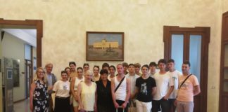 Studenti di Aalen a Cervia per festeggiare la fine del corso di studi