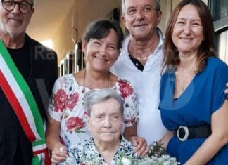 Gli auguri del vicesindaco a Iride Vernocchi per i suoi cento anni