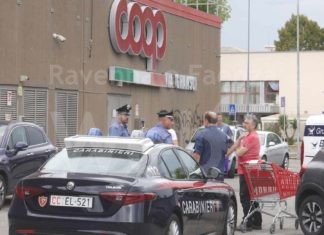 Tentata rapina sventata a Ravenna: Due banditi in fuga dopo un assalto ad un portavalori presso il Gallery