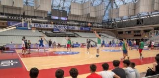 L’Italbasket di allena al Pala De André