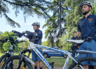 Polizia di Stato in bicicletta: Nuovi servizi di controllo del territorio