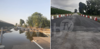 È stato riaperto al transito il tratto stradale della SP n. 60 “Di mezzo Corleto” distrutto dall’alluvione