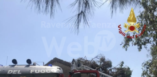 Finalmente estinto l’incendio tra San Cassiano e San Martino sulle colline di Brisighella